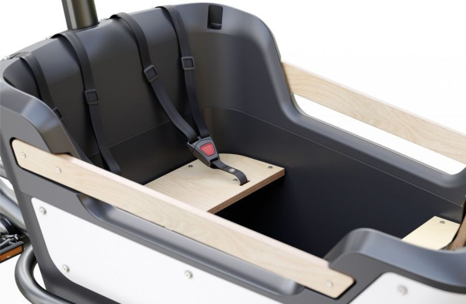 Royal Cargo Bike 2W Premium - elektrische tweewieler bakfiets - Wit