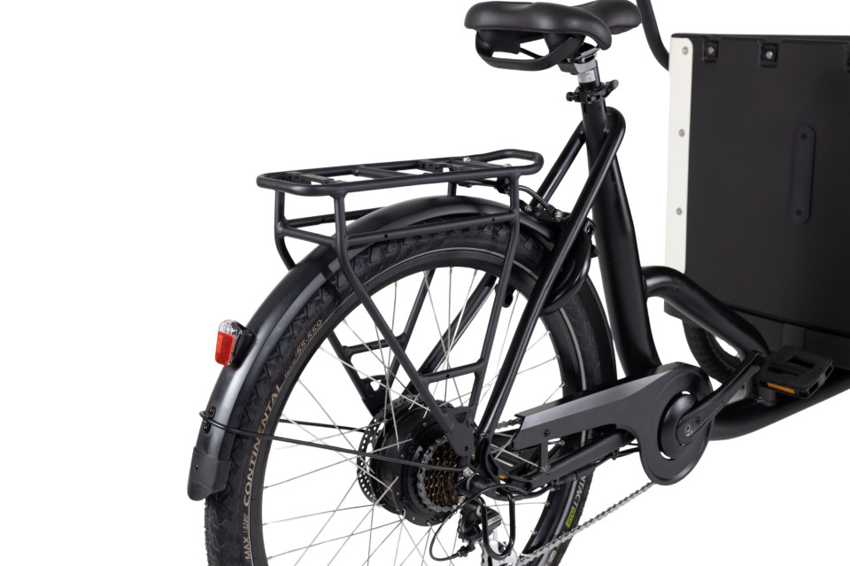 Royal Cargo Bike 3W Eco - antraciet - elektrische driewieler bakfiets