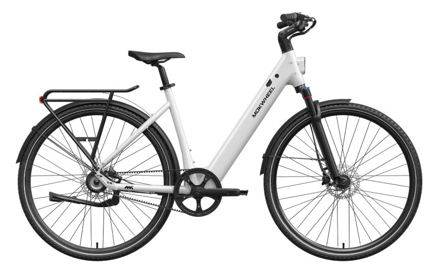 Mokwheel Flint ST Pro - white - elektrische damesfiets