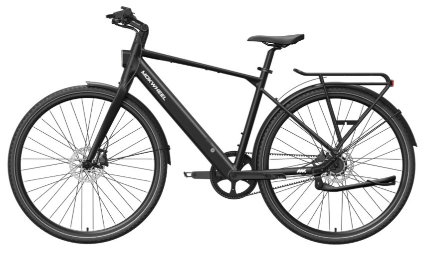 Mokwheel Flint Pro - black - elektrische herenfiets