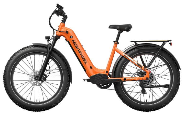 Mokwheel Basalt ST 2.0 - Orange | Elektrische Mountainbike | Fatbike