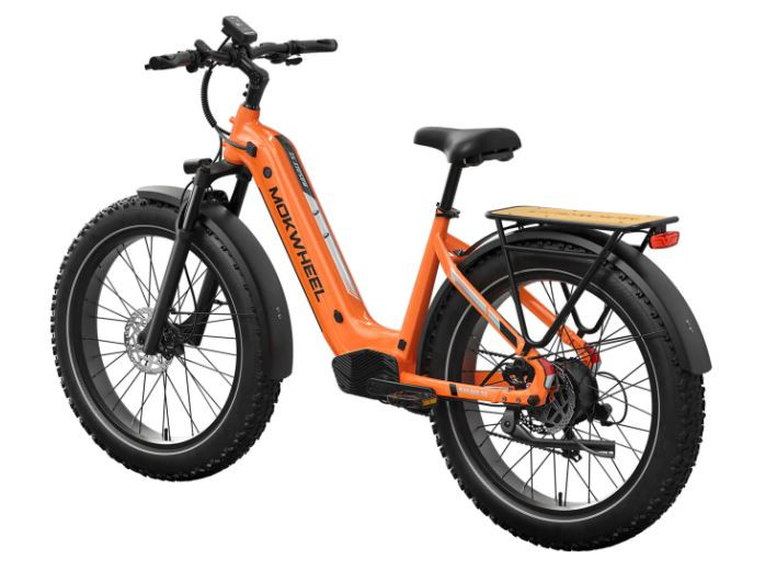 Mokwheel Basalt ST 2.0 - Orange | Elektrische Mountainbike | Fatbike