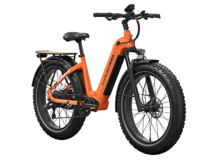 Mokwheel Basalt ST 2.0 - Orange | Elektrische Mountainbike | Fatbike