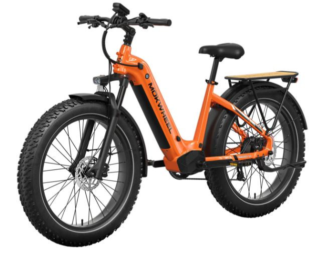 Mokwheel Basalt ST 2.0 - Orange | Elektrische Mountainbike | Fatbike