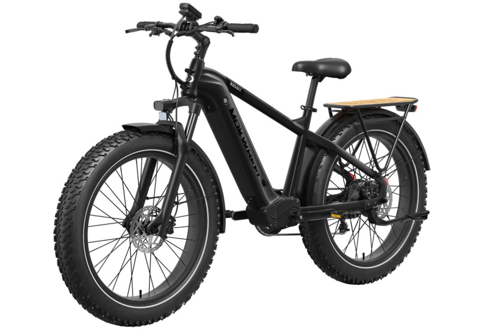 Mokwheel Basalt 2.0 - Black | Elektrische Mountainbike | Fatbike