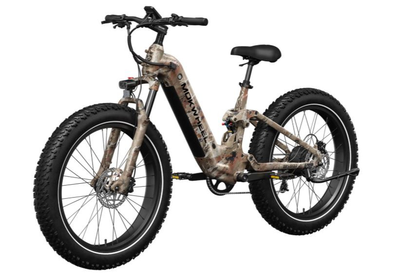 Mokwheel Obsidian ST 2.0 Woestijncamouflage | Elektrische Moutainbike | Fatbike