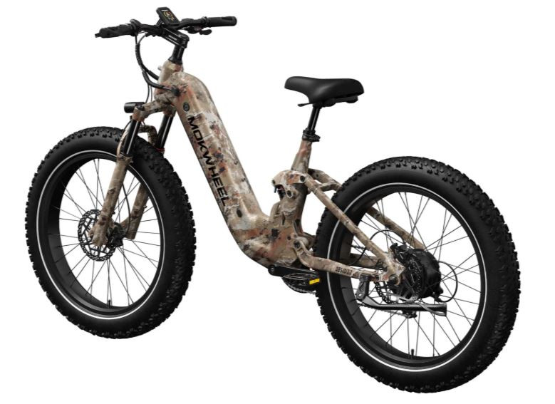 Mokwheel Obsidian ST 2.0 Woestijncamouflage | Elektrische Moutainbike | Fatbike