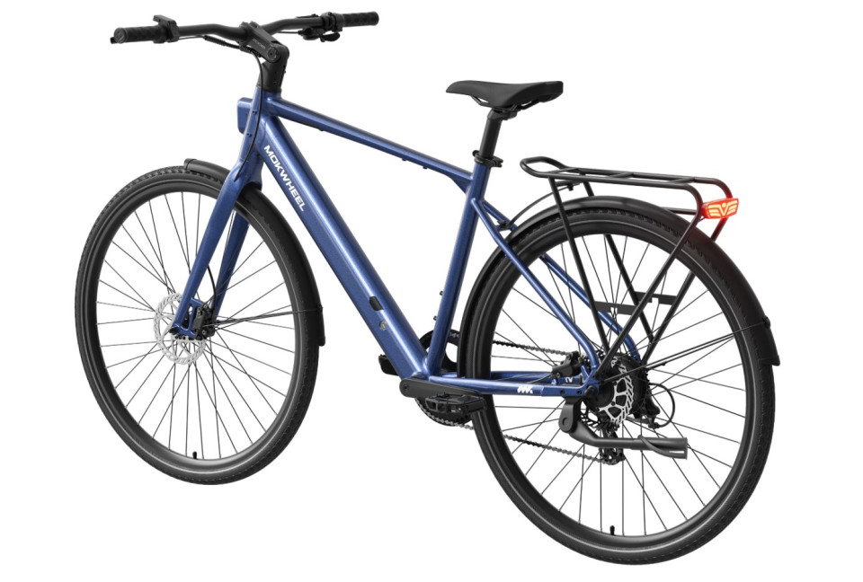 Mokwheel Flint - steel blue - elektrische herenfiets