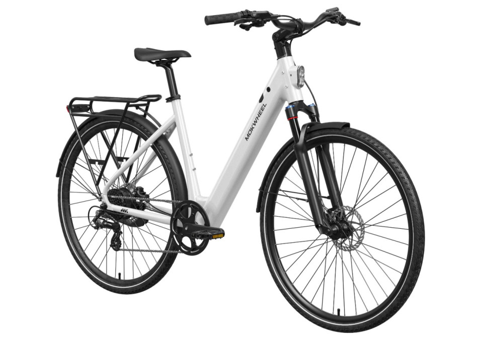 Mokwheel Flint ST - white - elektrische damesfiets