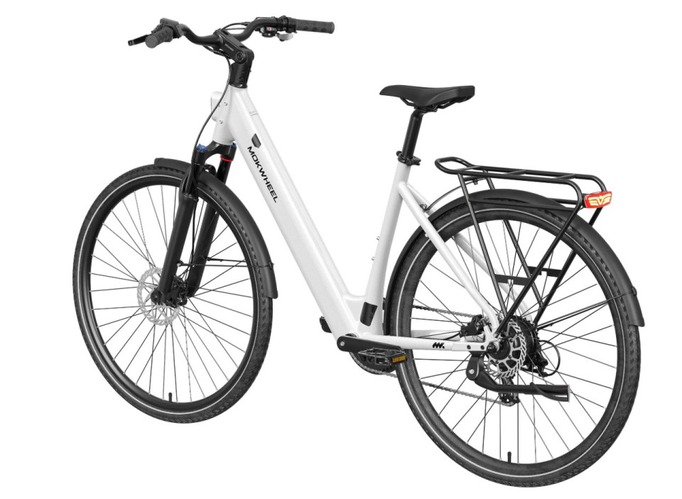 Mokwheel Flint ST - white - elektrische damesfiets