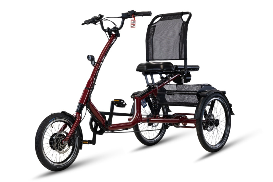 Van Rixtel Balance - bordeaux - elektrische driewieler