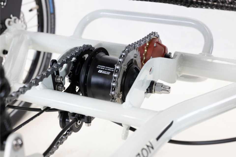 Van Rixtel Balance - chalk - elektrische driewieler