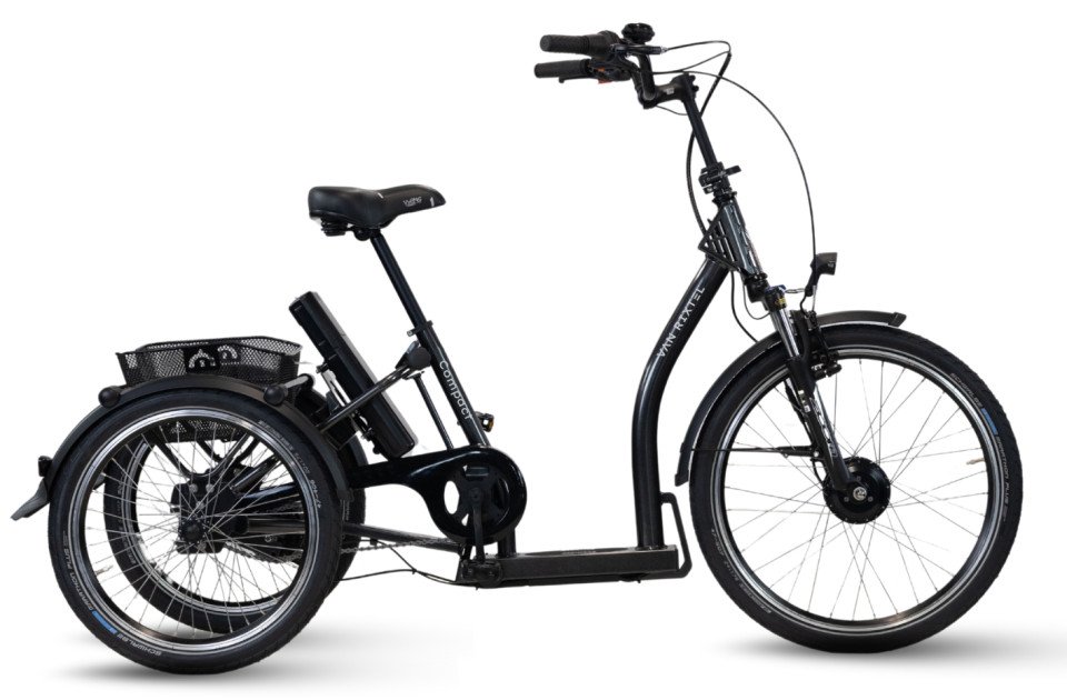 Van Rixtel Compact - antraciet - elektrische driewieler