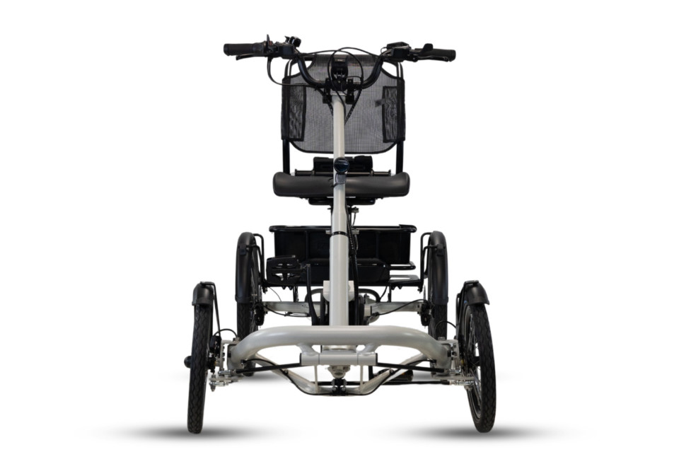 Van Rixtel Solid - zijdegrijs mat - elektrische vierwieler