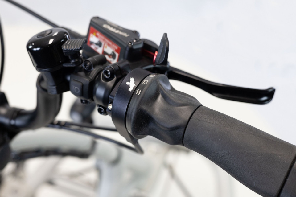 Van Rixtel Solid - zijdegrijs mat - elektrische vierwieler