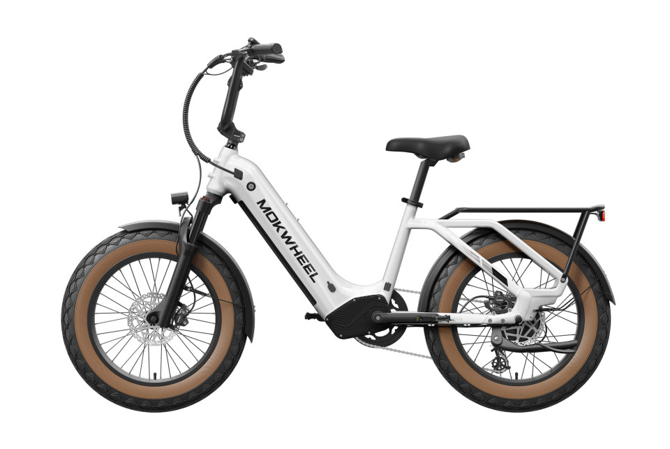 Mokwheel Scoria 3.0 - White | Elektrische Fatbike