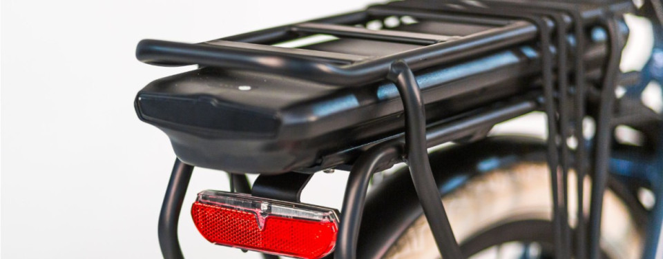 Tomos EB 16 - antracite matt - elektrische transportfiets - dames