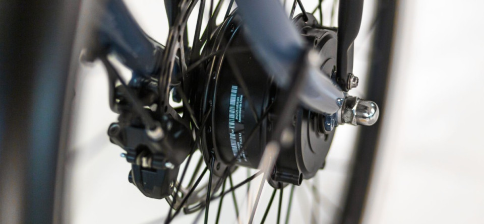 Tomos EB 16 - antracite matt - elektrische transportfiets - heren