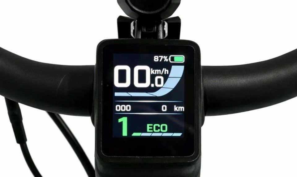 Tomos EB 03 - black matt - elektrische stadsfiets - heren