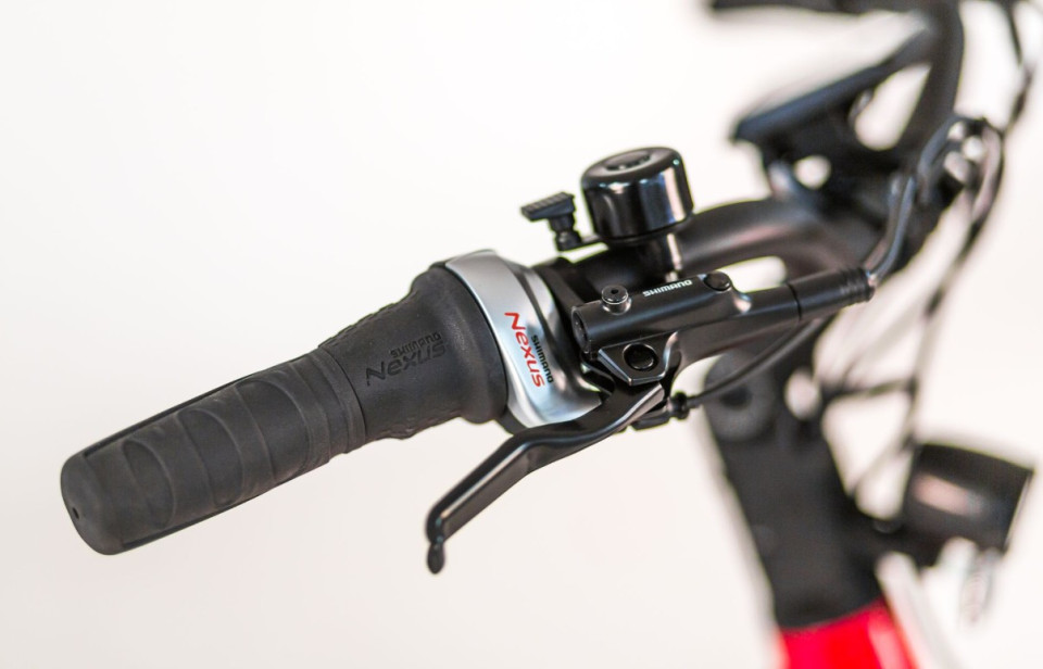 Tomos EB 14 - military green matt - elektrische stadsfiets - dames