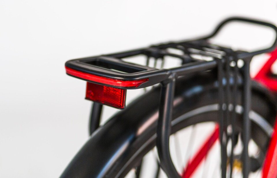 Tomos EB 14 - military green matt - elektrische stadsfiets - heren