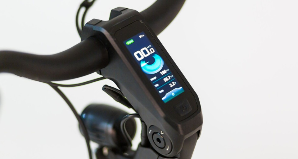 Tomos EB 19 - black matt - elektrische stadsfiets - dames