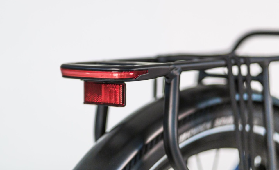 Tomos EB 22 - grey pastel matt - elektrische stadsfiets - dames