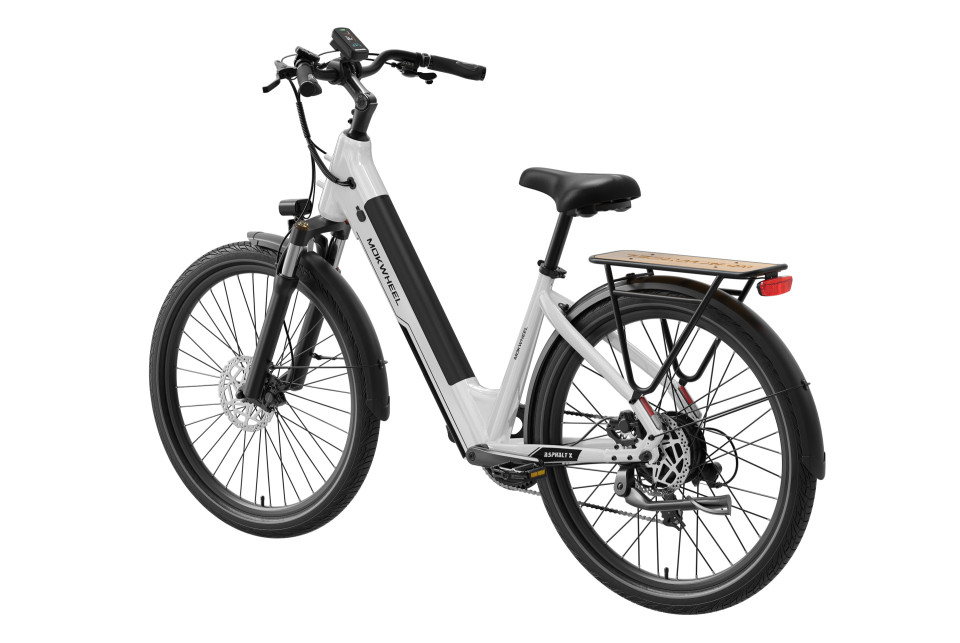 Mokwheel Asphalt-ST - White | Elektrische damesfiets