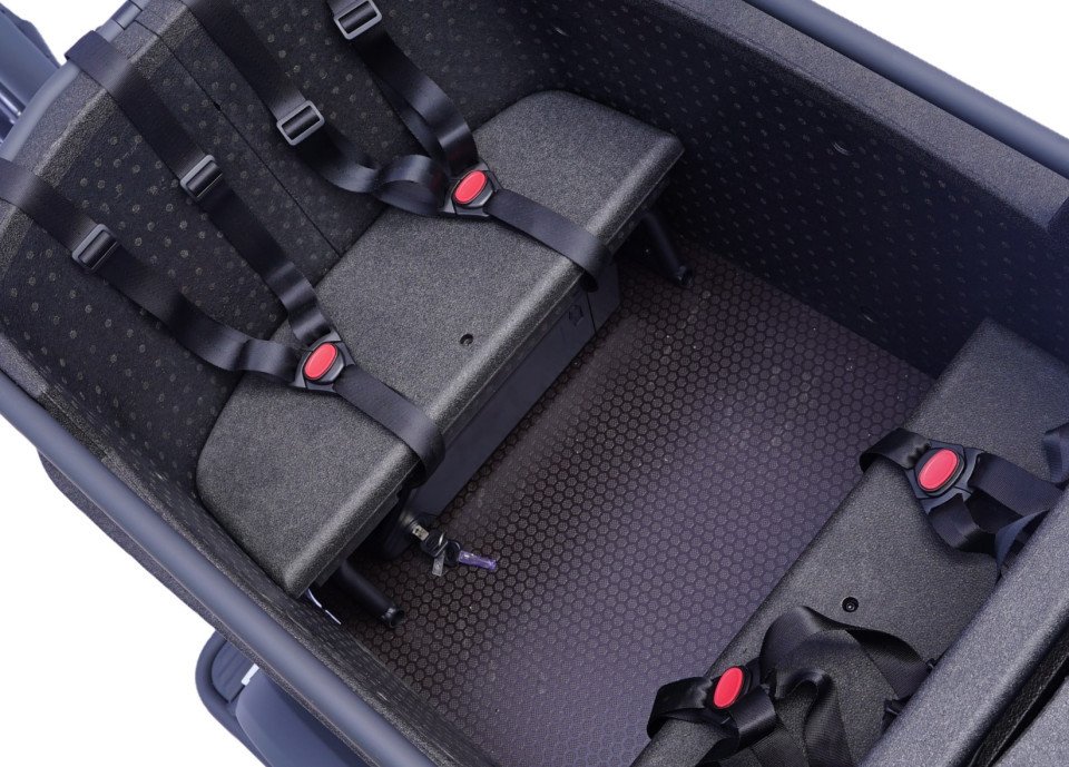 Van Rixtel Urban Plus Dog - mat zwart - elektrische bakfiets