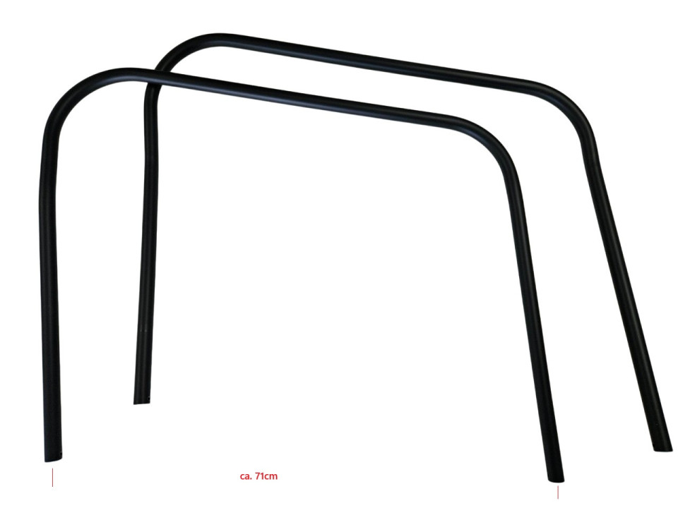 (228A1a) huifstangset Superior 3 / Curve DR7 bakfiets