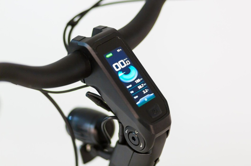 Tomos EB 19 - black matt - elektrische stadsfiets - dames