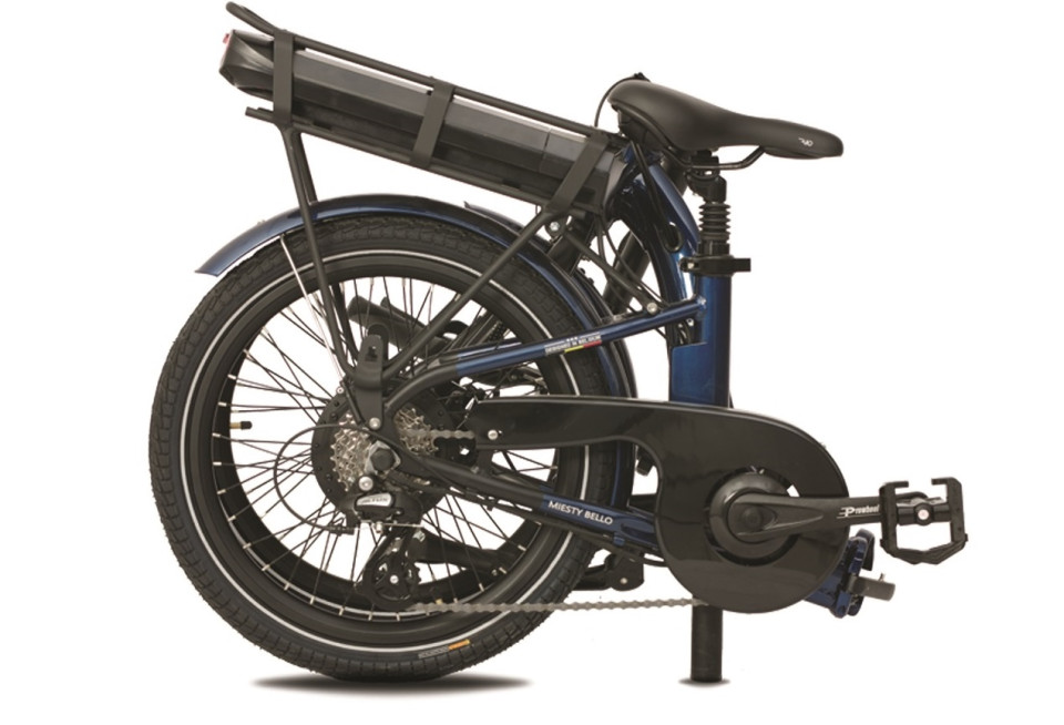 Bizo Bike Miesty Bello 2 - donkerblauw - elektrische vouwfiets