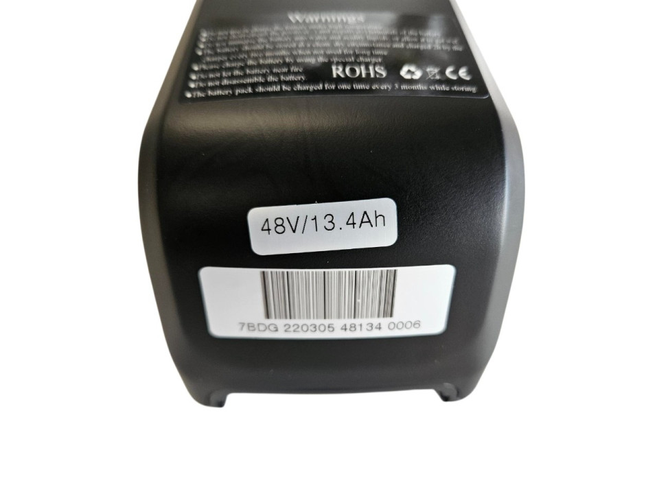 Fietsaccu model Bidon 48V 13.4 Ah (91-3-a)