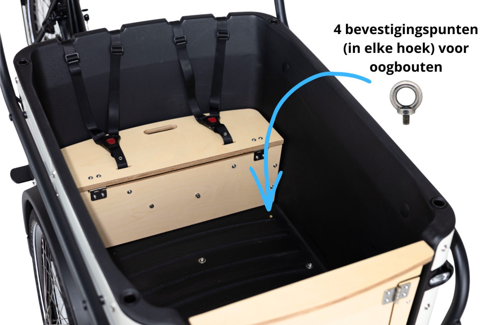 Lease - Royal Cargo Bike 3W Premium - elektrische driewieler bakfiets