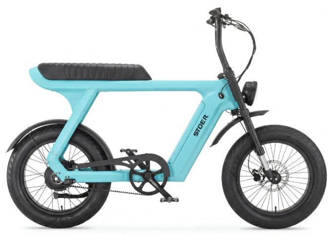STOER UrbanX - californie blue - elektrische fatbike