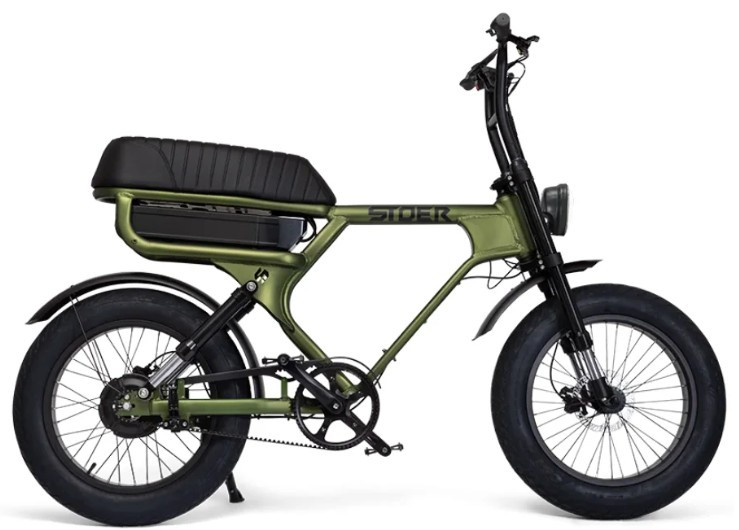 STOER Ultimate S1+ - metallic green - elektrische fatbike