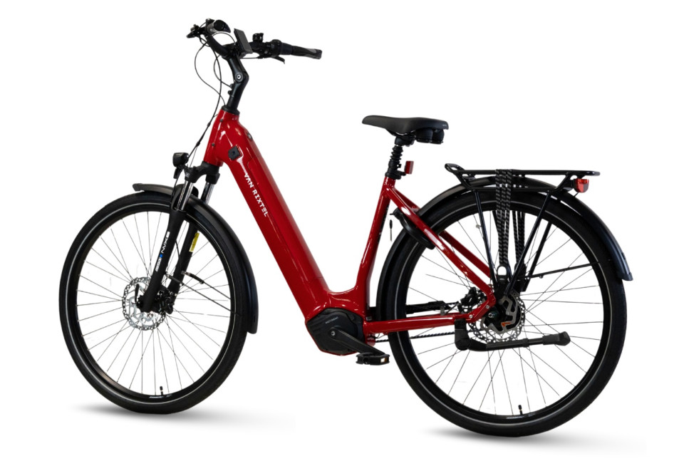 Van Rixtel Ultimate - cherry red - elektrische damesfiets