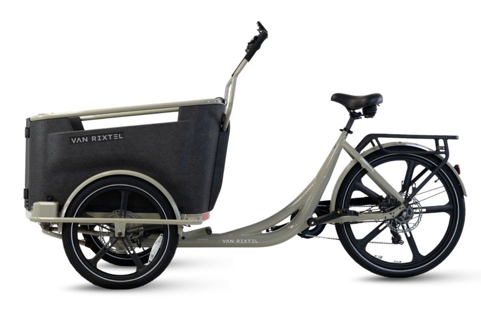 Van Rixtel Family - desert sand - elektrische driewieler bakfiets