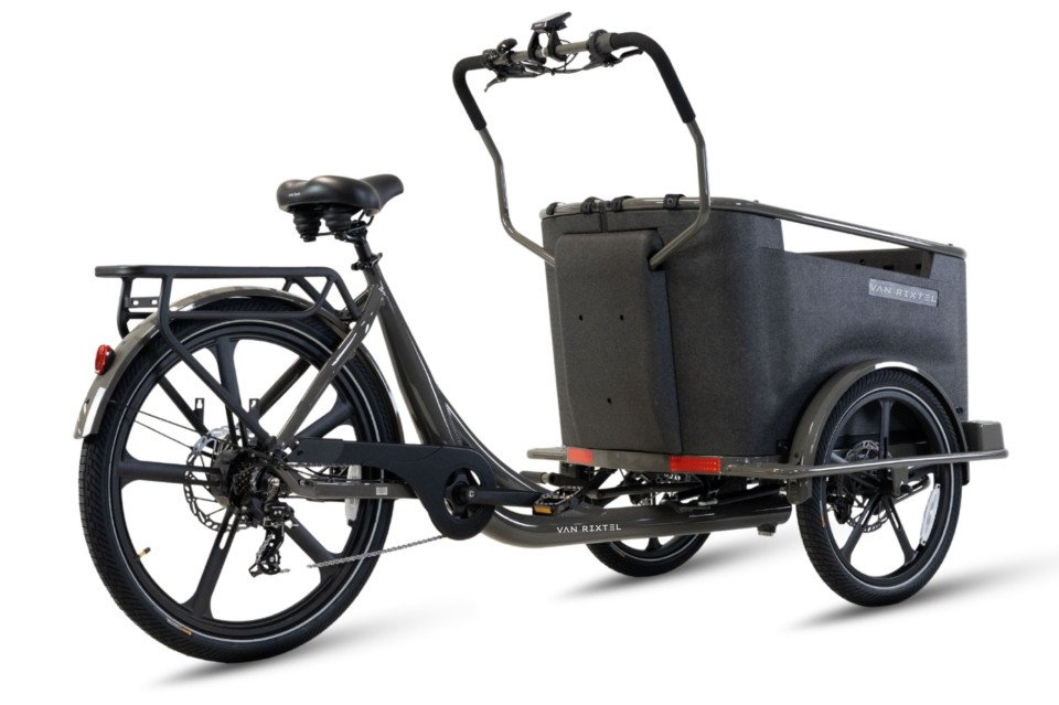 Van Rixtel Family - graphite - elektrische driewieler bakfiets