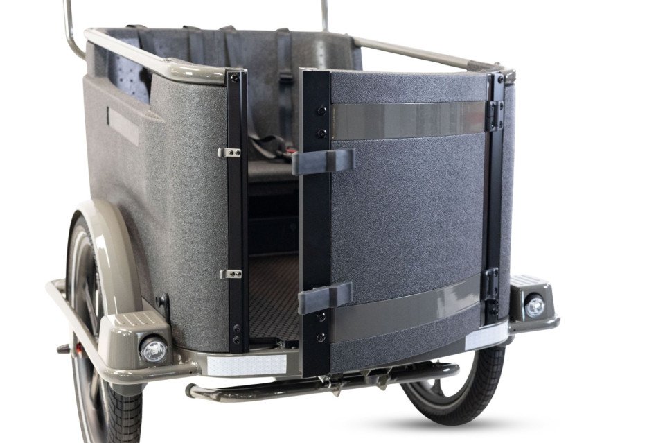 Van Rixtel Family - graphite - elektrische driewieler bakfiets