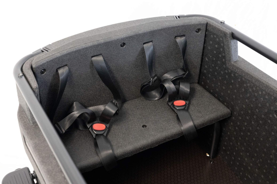 Van Rixtel Family - olive green - elektrische driewieler bakfiets