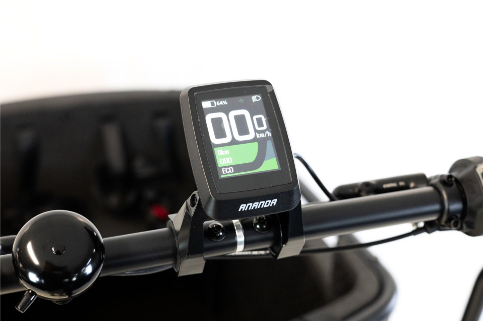 Van Rixtel Dog - graphite - elektrische driewieler bakfiets