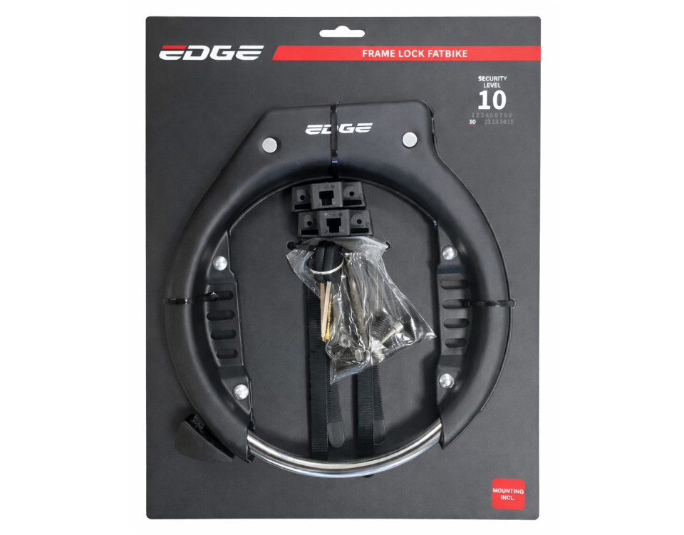 Edge Fatbike ringslot - zwart (199C3d)