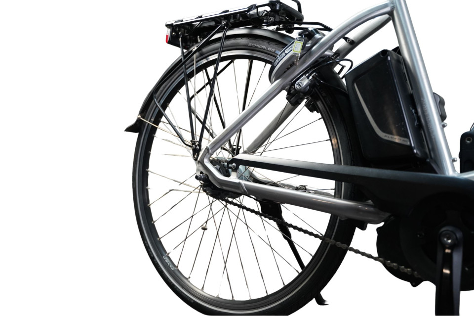 Flyer elektrisch tweedehands damesfiets