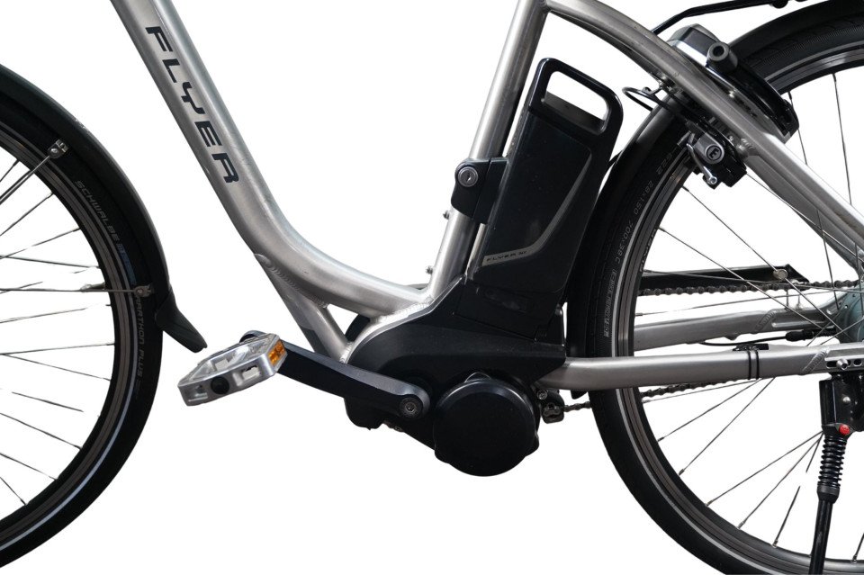 Flyer elektrisch tweedehands damesfiets