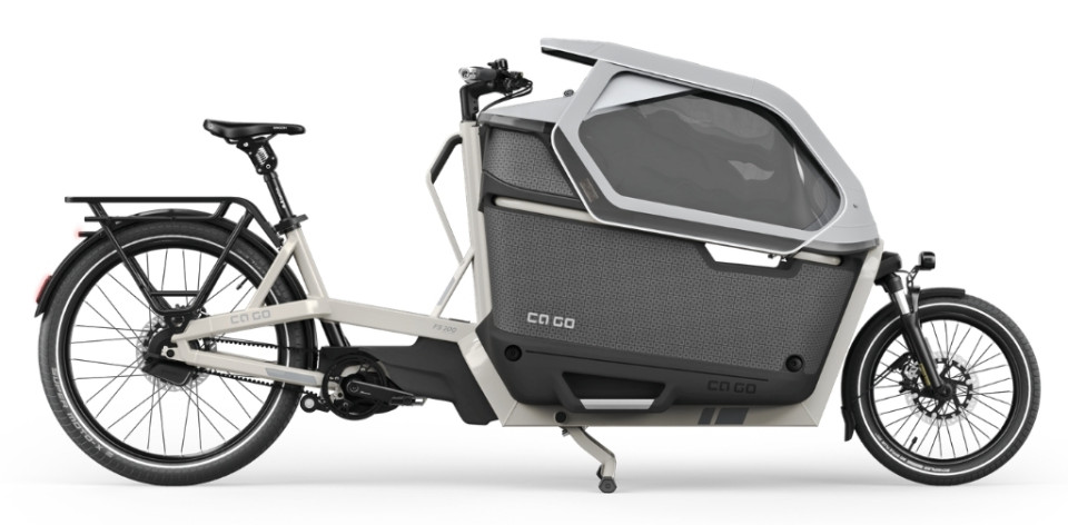 Ca Go FS200 Life Family-Plus - Edition 5 Silk Grey - Bosch CX Cargo Line Belt Drive