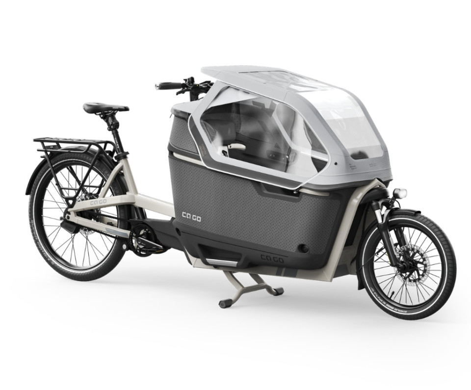 Ca Go FS200 Life Family-Plus - Edition 5 Silk Grey - Bosch CX Cargo Line Belt Drive