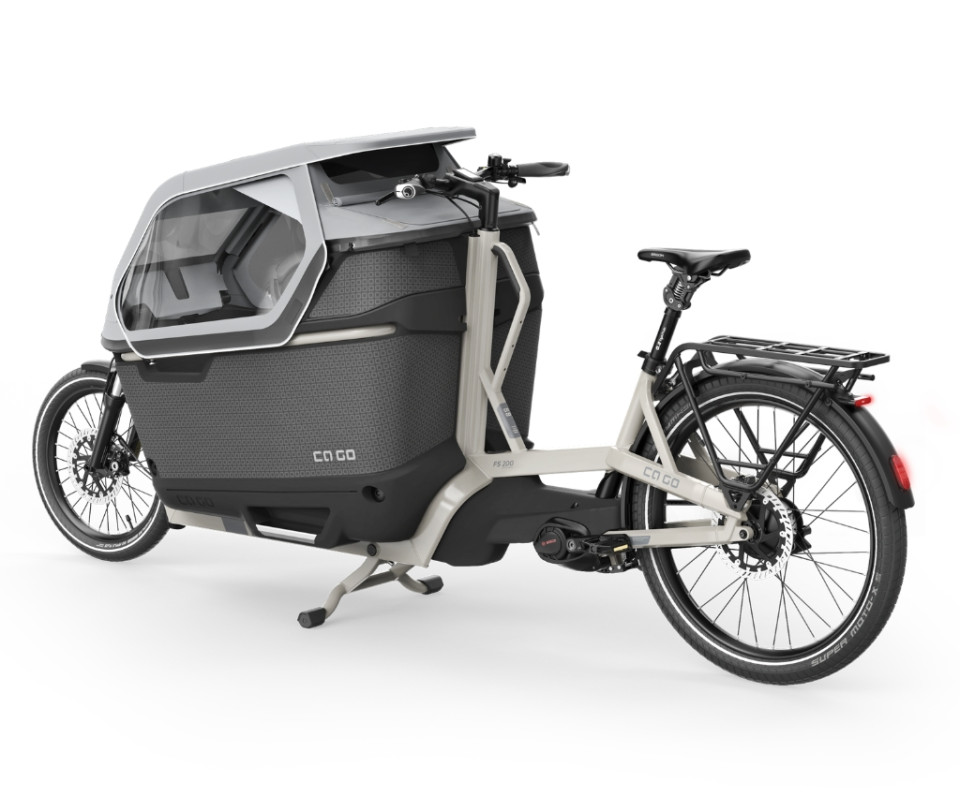 Ca Go FS200 Life Family-Plus - Edition 5 Silk Grey - Bosch CX Cargo Line Belt Drive