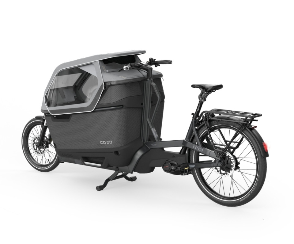 Ca Go FS200 Life Family-Plus - Edition 5 Black Grey - Bosch CX Cargo Line Belt Drive