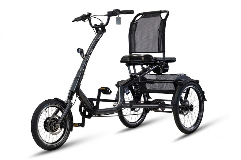 Van Rixtel Balance - graphite black - elektrische driewieler